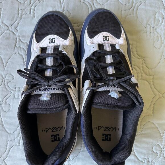 Dc-shoes Men's Navy and Blue Trainers - Picture 1 of 7